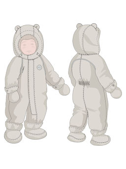 Комбинезон 8з0125 кешью