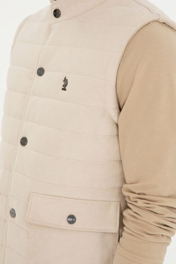 Erkek Bej Deri Ceket - U.s. polo assn фото 7