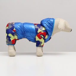 Комбинезон Волна с утяжкой, размер 10 (ДС 21 см, ОГ 34 см, ОШ 24 см), синий - Simaland фото 3