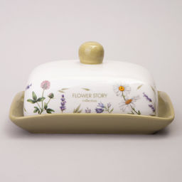 МАСЛЕНКА AGNESS FLOWER STORY 17*12,5*8,5 СМ