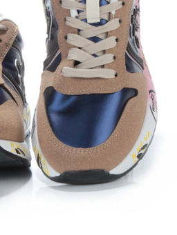 05-6026-61 BROWN Кроссовки женские (искусственные материалы) - No name фото 14