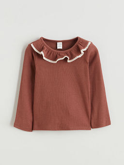 Bebe Yaka K?z ?ocuk Ti??rt