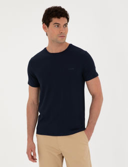 Lacivert Slim Fit Ti__rt