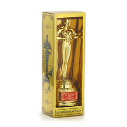 Кубок наградная фигура Лучший из лучших, оскар, пластик, 18 см