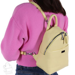 Рюкзак женский 69149 yellow Velina Fabbianno-Safenta/30 в Новосибирске