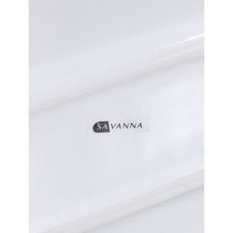 Дозатор для моющего средства с подставкой для губки SAVANNA Природа, 450 мл, цвет белый