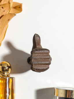 Крючок декоративный чугун "Рука - класс" 7,5х3,8х8 см