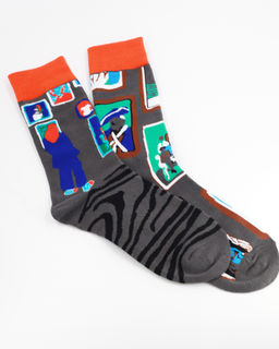 Носки р.35-40 Two Side Gallery - Krumpy фото 4