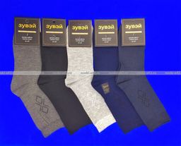 Цена за 12 пар. Зувей носки мужские ангора + шерсть однотонные 41-45 (фактически 41-44)  фото 25