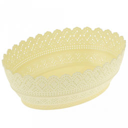 Жасмин Корзина-сухарница пластмассовая 28х20х9см, полипропилен, т.м. NECO (Россия) - Домашняя мода фото 3