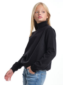 Джемпер (водолазка) 33-12240 бежевый - Mini maxi фото 20