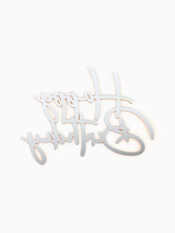 Набор декора для торта: топпер, корона, свеча