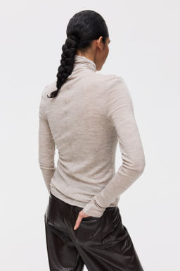 Top de lana con cuello alto - H&m фото 7