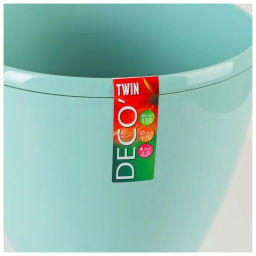 Горшок для цветов ДЕКО ТВИН 2,5л, цвет Нефрит (ДЕК 2,5 НЕФ) - Крассула фото 4