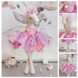 Набор для шитья игрушки «Единорог Ванесса», 26 см