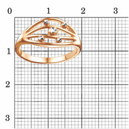 КОЛЬЦО 24015285-5 - Красная пресня фото 2