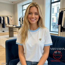 Футболка женская из хлопка - Bruno фото 3