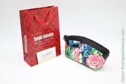 Женская кожаная косметичка Sergio Valentini СВ 3269-5008