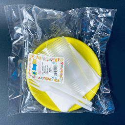 Набор Барбекю АверПак (вилка, тар d-165, стак 200 мл, салф по 6 шт) арт. 012231