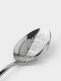 Набор чайных ложек Доляна Эмили, длина 13.2 см, 6 шт., нержавеющая сталь, серебристый  фото 3