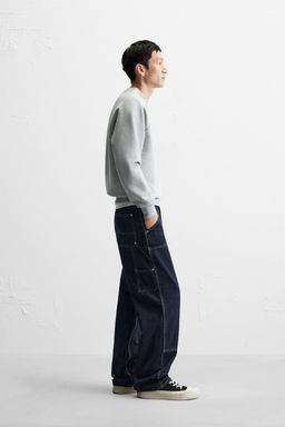 CARPENTER STRAIGHT-LEG JEANS - Zara фото 24