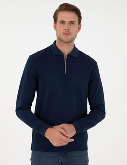 Lacivert Regular Fit Sweatshirt - Pierre cardin фото 3