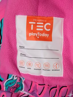 PlayToday / Комплект зимний для девочки: куртка, полукомбинезон