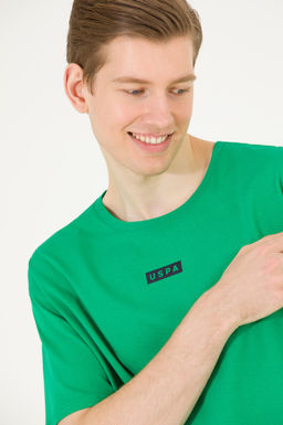 Мужская футболка Apple Green Comfort с круглым вырезом Неожиданная скидка в корзине - U.s. polo assn фото 9