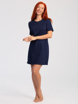 Платье женское кашкорсе "ДОРА2" ЧЕРНИЛО