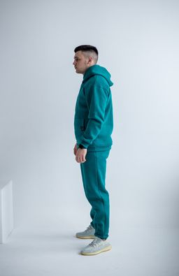 футер 3х нитка С НАЧЕСОМ качества ПЕНЬЕ Костюм мужской утепленный - Knitka wear фото 5