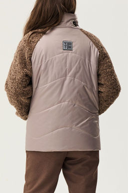 Куртка Magia mody 2339 коричневые тона