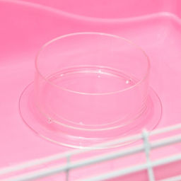 Клетка для грызунов с туннелем, выносным домиком и наполнением, 47 х 30 х 38, см, розовая - Пижон фото 6