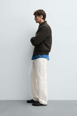 COMBINED BOMBER JACKET - Zara фото 4