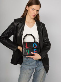 Сумка ELEGANZZA ZQ140-1204 black/multicolor  фото 14