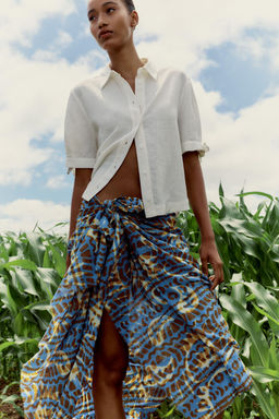 COTTON PRINT SCARF