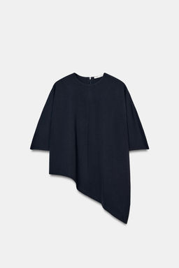 ASYMMETRIC INTERLOCK CAPE - Zara фото 14