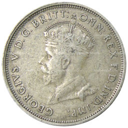 1 флорин 1927 года Австралия Открытие здания парламента в Канберре