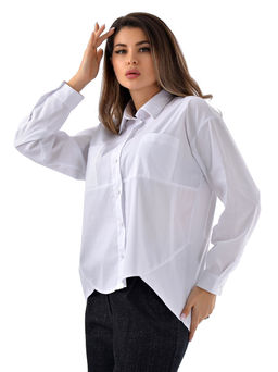 Базовая белая рубашка