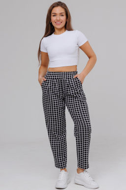 Женские брюки из футера двухнитки