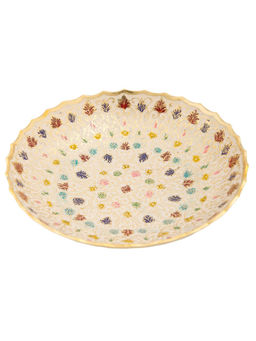 Конфентица (19х19х6) №Кт3275/18/1 (эмаль белая) - Ганг фото 2