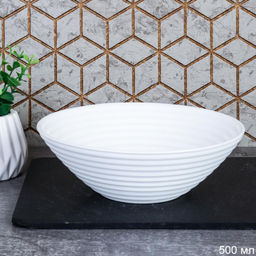 Салатник 500мл 160 мм РИФ БЕЛЫЙ арт. FLWENW63 (White), 735078