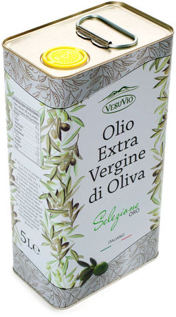Масло оливковое ж/б Vesuvio selezione Olio Extra Vergine Di Oliva 5 л (Италия) - Sweet Joys фото 2