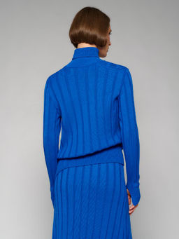 Джемпер женский 12411-53020 electric blue - Eleganzza фото 4