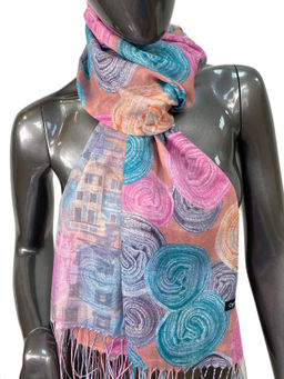 Легкий палантин , мультицвет - Greta фото 2