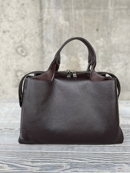 Женская кожаная сумка тоут 3120 Кофе - Sergio valentini фото 2