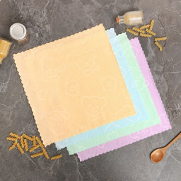 Цена за 12 шт. Салфетка для уборки LoveLife , микс, 30*30 см, 160гр/м2, 100% п/э