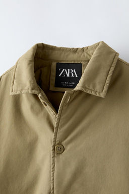 QUILTED OVERSHIRT - Zara фото 5