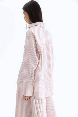Camisa en tejido jacquard - H&m фото 5