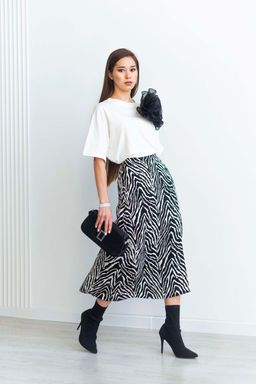 Футболка Тео (белый) - Nadi bordo фото 6