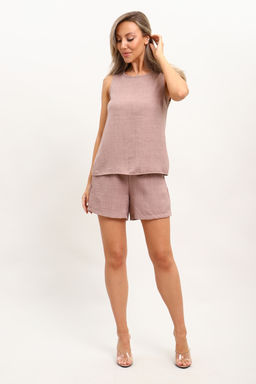 Костюм с шортами КЖ-001 Лен